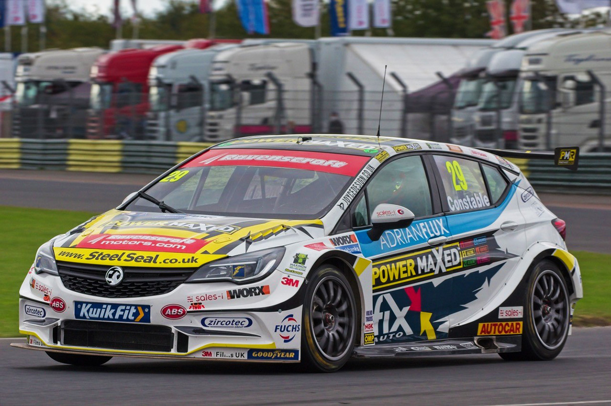 Jac Constable BTCC Debut at Croft